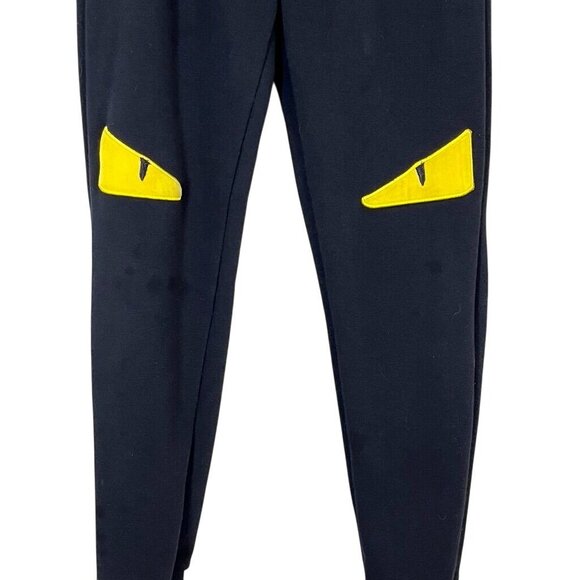 Lola Boys Sweatpants 12 Black Monster Eyes Preppy Joggers Sporty Colorful 80s - Picture 10 of 10